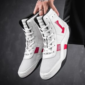 Stivali nuovi uomini donne scarpe da wrestling scarpe da boxe professionali comode sneaker wrestling lussuoso palestra