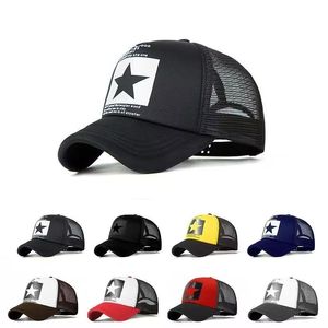 New Fashion Cotton Cap Baseball Cap für Männer Mesh Cap Women Hats Marke Casual Verstellbarer Street Trendy Hat Shading Hip Hop Marke