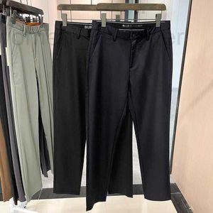 Men's Shorts Designer Spring/Summer Modal Thin High end Light Luxury Business and Leisure Hanging Men's Straight Leg Casual Men's Pants 1FXT