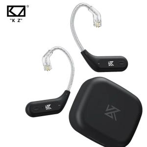 Fones de ouvido KZ AZ09 HD Módulo Bluetooth Cabo de atualização sem fio Bluetooth 5.2 HiFi Wireless Hook Conector de pino C com caixa de carregamento