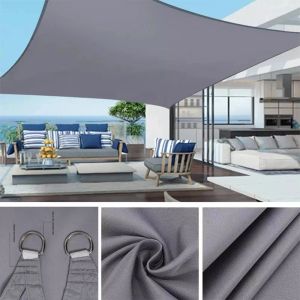 Shelters 300d Awningsummer Outdoor Waterproof Antiuv Shade Canvas Oxford Cloth Sunscreen Rain Cover Garden Courtyard Awning