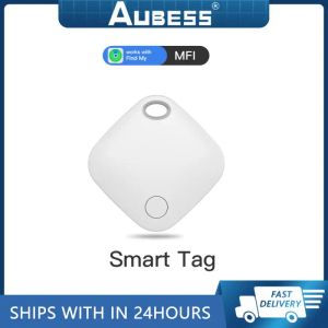 Alarm Finden Sie meinen Locator Smart Mini GPS Tracker Apple -Positionierungs -Tag Antiloss -Gerät für ältere Kinder Tierwagen Support Apple Find My