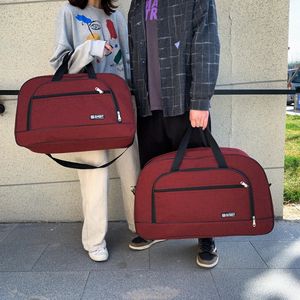 Bolsa de viagem para mulheres de grande capacidade Lazer multifuncional bolsa mochila masculino esportes de fim de semana durante a noite um ombro bagagem 240419