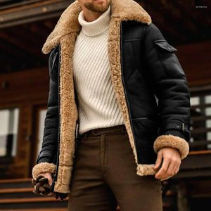 Men's Jackets Pretty Male Jacket Cardigan Long Sleeve Soft Warm-keeping Winter Men Coat Pockets
