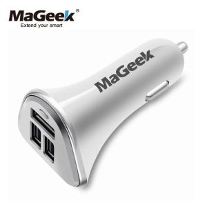 Chargers Mageek Car Charger 3 Porta 34W 6.8A Caricatore per telefono cellulare per iPhone 7 Android Samsung Galaxy S7 S6 Edge Nota 3