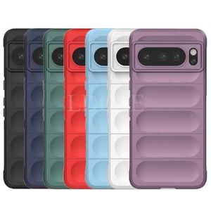 Case di telefonia cellulare per Google Pixel 8 Pro Case Copertura silicone Pixel 8 Pro 7 Pro 7A Protettore telefonico in gomma shock -shock Google Pixel 8 Pro Case 240423