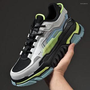 Sıradan Ayakkabı 2024 Renkli Adam Spor Rahat Yüksek Top Erkekler Jogging Ayakkabısı Erkek Açık Düz Modeli Düz Ayakkabı Erkekler Sneaker