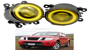 2 x auto a sinistra a sinistra Light LED ALO Ring Angel Eye 12V per Nissan Navara D40 Pickup 200520123591619