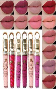 CmaaDu 20 Colors Thread Tube Radish Head Matte Metal Pearl Longlasting Makeup Lip Gloss Easy to Carry Cosmetic5734473