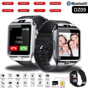 Orologi Digital Calling Smart Watches DZ09 2G Sim Camera Sport Bracciale Intelligente Waterproof TF Largecapacity Smartwatch per Android