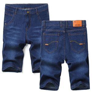 Klassische Herren -Denim -Shorts Jeans Kniehose Straight Sport Casual Short American Man Brand Blue 240422