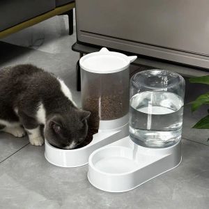 Feeding Cat Feeder Automatic Home & Garden Dog Automatic Feeders Cat Supplies Cat Water Fountain Pump Cat Food Kibble Dispenser for Cat
