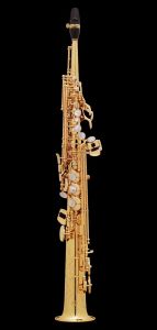 Saxofono saxofono saxofono con sax soprano in oro bfflat bfflat sax di soprano dritto