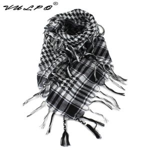 Scarves VULPO Military Keffiyeh Shemagh Tactical Multifunction Arab Scarf Shawl Neck Cover Head Wrap For Hunting Hiking