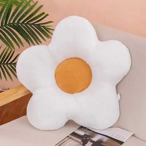 Stuffed Plush Animals 50cm Stuffed Daisy Flower Seat Cushion Sunflower Shape Kids Girl Bedroom Seat Pillow Office Room Decor Sofa Cushions Plush Toys