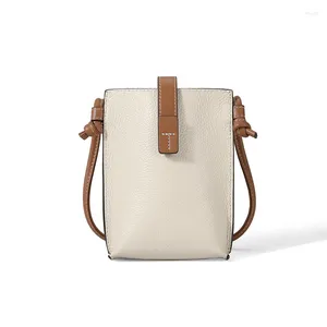 Sznurka Jonlily Women Oryginalna skórzana torba na ramię 2024 MINI DAY TELEFON Casual Crossbody Mała torebka -k1378