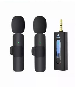 Wireless 35mm Lavalier Microphones Omnidirectional Condenser K35 Mic for Camera Speaker Smartphone5210976