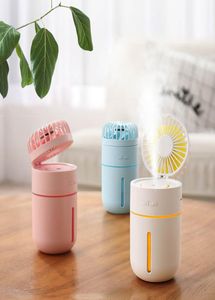 BRELONG LED colorful night light can humidify the fan suitable for bedroom office study 1 pc9061961