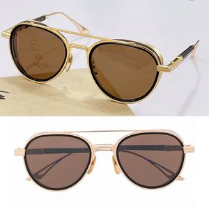 Designers Classic Retro Sunglasses with Overall Metal Frame Oval Frame and Polyamide Lens EP4 Neutral Luxury Sunglasses Radiation Protection Discoloration