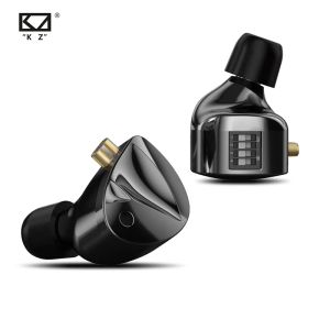 Albums Tonlish Kz Dfi in Ear Monitor Hifi Earphone 4level Customizabletuning Switch Headphone Zobel Network Circuit Design Headset