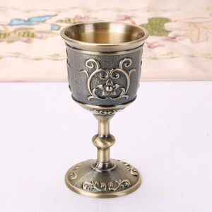 Canecas Fine Fine Workmanship Vintage Zinc Lighy Chalice Wine Copes Copo Drinkware Decoração Presentes204s