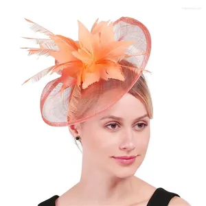 Berretti per capelli vintage per cappello da matrimonio o fascia per la festa del tè da tè royal ascot copricapo da sposa