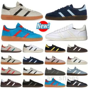2024 New Spezials Handball Spezial Almost Yellow Scarlet Navy Gum Aluminum Arctic Night Shadow Brown Collegiate Green White Grey Casual Shoe Sneakers Gym Shoes
