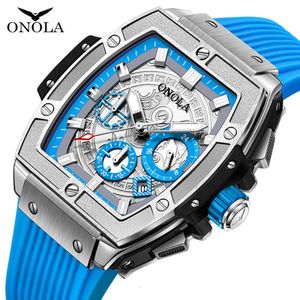 Onola 2024 Hot Sprzedawanie wielofunkcyjnego Waterproof Watch kwarcowego kwarcowego