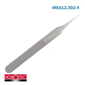 Beobachten Sie Reparaturkits Horotec MSA12.302-4 Pinzetten mit langen und feinen Tipps für Haarsprings