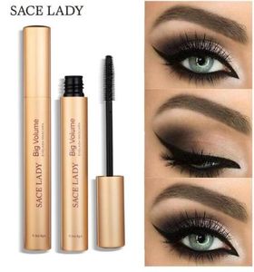 Svart mascara vattentät volym ögonfrans curling makeup tjocka ögon fransar professionella rimel sminkar naturlig kosmetik1059085