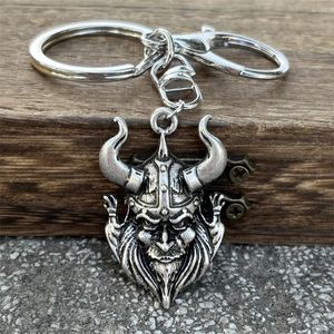 سلاسل المفاتيح عتيقة Odin Key Ring Norse Viking Bag سحر الإكسسوارات المفتاحية لمرجل المرأة هدية