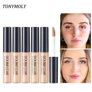 TONYMOLY Double Cover Tip Concealer SPF38 PA Face Makeup Long Lasting Liquid Foundation Contour Palette Waterproof 240412