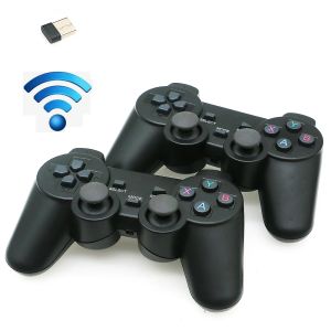 Spelare Double Wired Wireless JoyPad för 3D Pandora Box Pandoras DX Gaming Controller Arcade Board PC Computer USB Gamepad Adapter