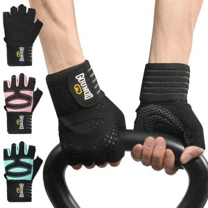 Gloves Fitness Weight Lifting Gloves Sports Wrist Guards, Breathable, Wearresistant Halffinger Gloves Barbell Equipment Weightlifting