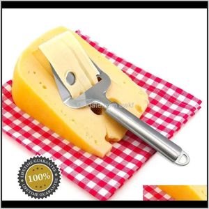 Home Gardenfashion Ecofriendly Pining Bar Cheese Cutter Cutter Multifunzionale inossidati Assories per cucina Strumenti di torta prosciutto B.