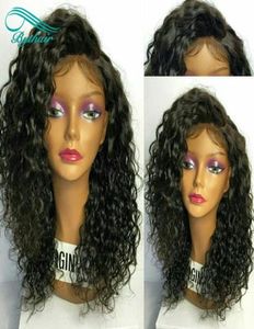 Bythair Water Wave Wig Full Lace Wigs Brazilian Virgin Hair Lace Front Human Hair Wigs With Baby Hair Natural PrePlucked Knots8509935