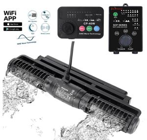 Fabricante de ondas Wi -Fi de Jebao Jecod para Controle sem fio de aquário de coral marinho CP25 CP40 CP55 Bomba de circulação Bomba de onda de fluxo cruzado Y9432694