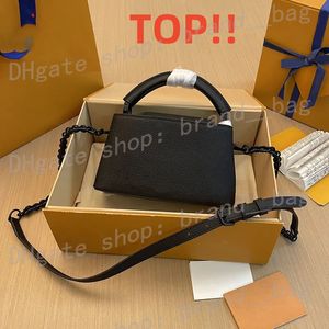 10a Top Quality Designer Bag Mini Handväska 22 cm äkta läder axelväska crossbody väska med låda L312 FedEx Sending