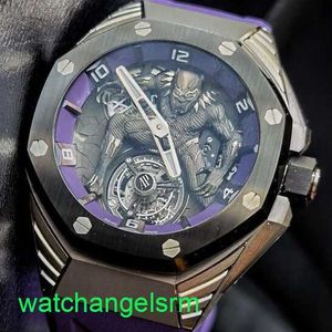 AP Crystal Wrist Watch 26620 IO in 2021 OO D077CA.01 Abbe Royal Oak Concept Titanium Metal Ceramic Manual Mechanical Mens Watch 26620IO.OO.D077CA.01