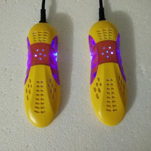 Kurutucular Sıcak Satış 220V 10W Güzel Yetişkin Plastik Ayakkabı Kurutucular Kurutucu Yarış Araç Şekimi Sarı Renk Mor Lamba