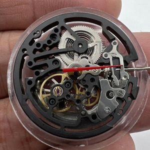 Uhr Reparaturkits Seagull TY2809 Schwarzes China gemacht automatisch mechanische Skelettbewegung