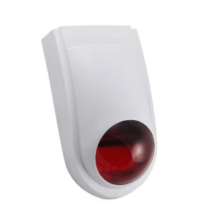 Siren Mulo Wireless Outdoor Sound The Alarm Датчик движения STROBE SIREN DC 12V в качестве аварийного хозяина для домашнего склада PE516