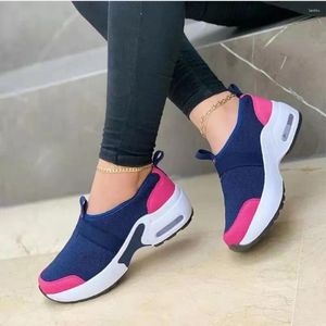 Sapatos casuais 2024 Sneakers Meias Carta feminina fofa versátil Kawaii Mulheres Vulcanizadas Little Girl Pink Platform