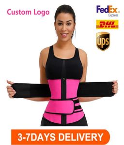 US Stock Men Women Shapers midjetränare Bälte korsett Belly Slimming Shapewear Justerbar midje Support Body Shapers FY80845984083