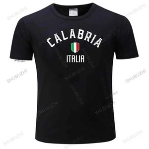 Men's T-Shirts Calabria Ita T Shirt Calabria cool T Shirt Vacation Pride Souvenir Italy Itan Ita Distressed Destination Flag Grunge T240425
