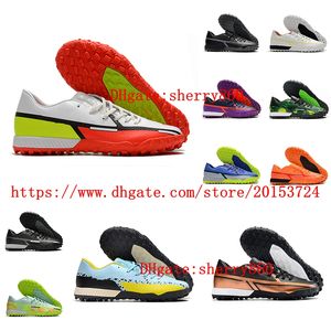 Scarpe da calcio da uomo Reactes Phantomes GT2 Proes TF Battels Allenamento professionale Scheme di calcio