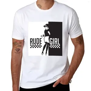 Erkekler Polos Kaba Kız T-Shirt Hippi Giysileri Siyahlar Erkek Pamuk Tişörtleri