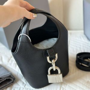 Designer Hobo Bag Locker Hobo Gemüse Korb Lockkopfbeutel Litschi Muster Cowide Handtasche für Frauen