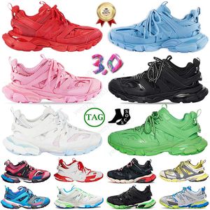 Designer de alta qualidade feminino masculino Sapatos de vestido faixa 3 3.0 tênis de luxo sala de tênis sapato ao ar livre preto verde branco rosa azul correndo cimento cimento bege