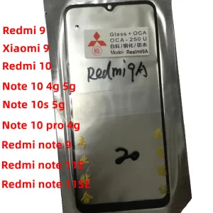 Flim 10pcs/Lot Screen Touch Glass مع Oca Hollow Glue لـ Xiaomi Mi10i Mi8 Mi9 Mi 10t Mi11 11x 11t Pro Mi11 Lite 5g